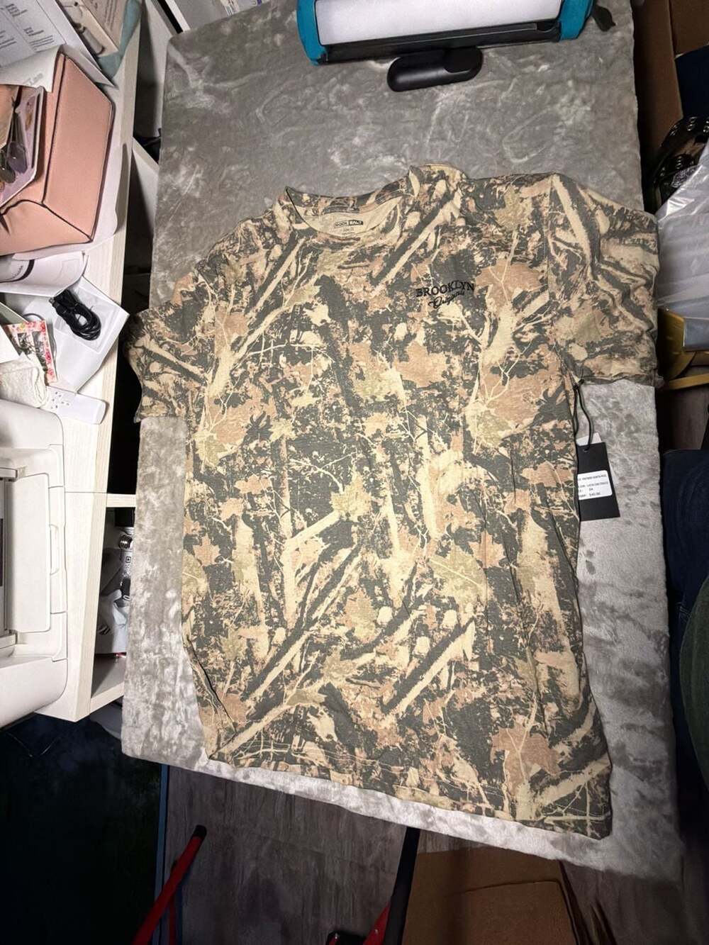 Rock Salt Brooklyn Originals Hunting Camo Tobacco T-Shirt